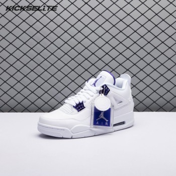 Air Jordan 4 Retro 'Purple Metallic' Unisex Air Jordan 4 Retro 'Purple Metallic' Unisex