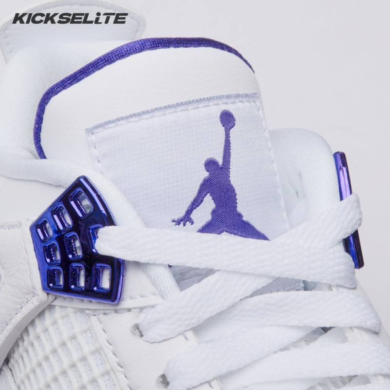 Air Jordan 4 Retro 'Purple Metallic' Unisex