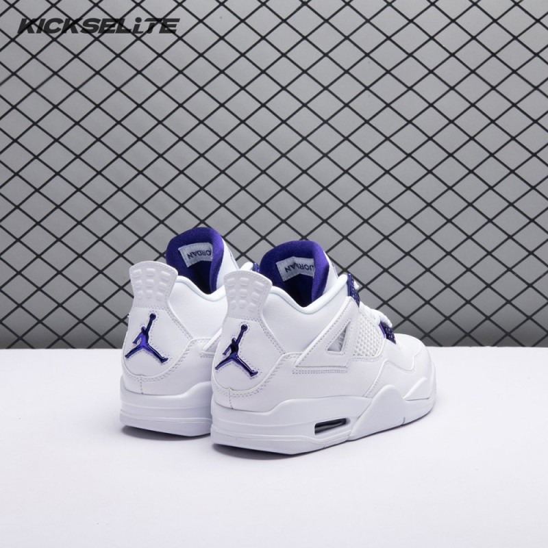 Air Jordan 4 Retro 'Purple Metallic' Unisex