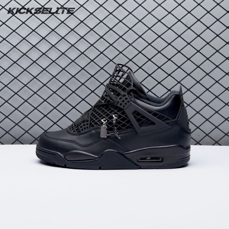 Jordan 4 Retro Net Black Unisex