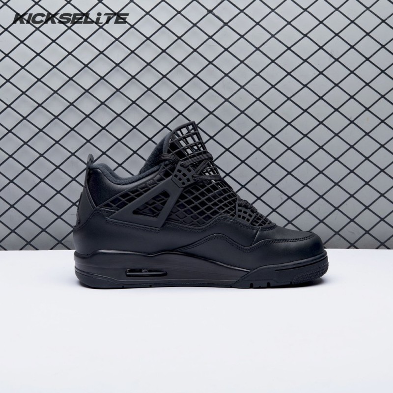 Jordan 4 Retro Net Black Unisex