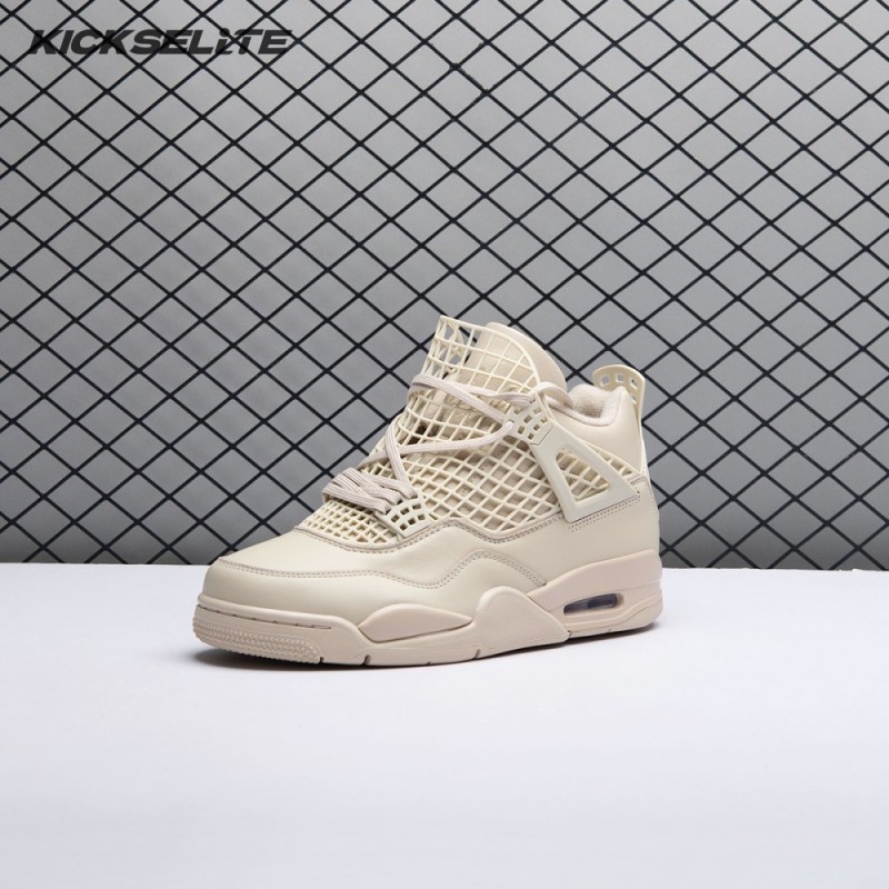Jordan 4 Retro Net Rattan FN7251-200 Unisex