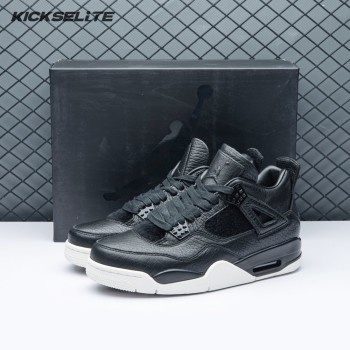 Jordan 4 Retro Pony Hair Black Men's