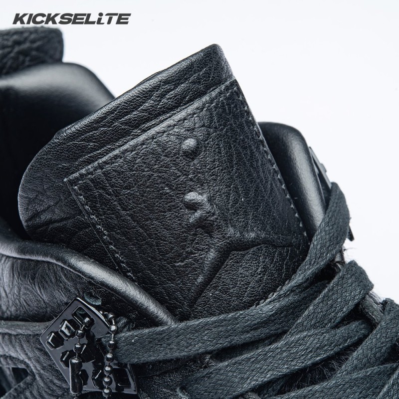 Jordan 4 Retro Pony Hair Black Men's