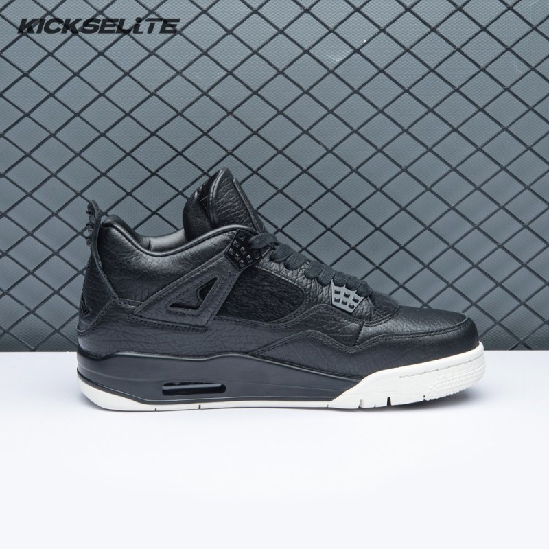 Jordan 4 Retro Pony Hair Black Men's