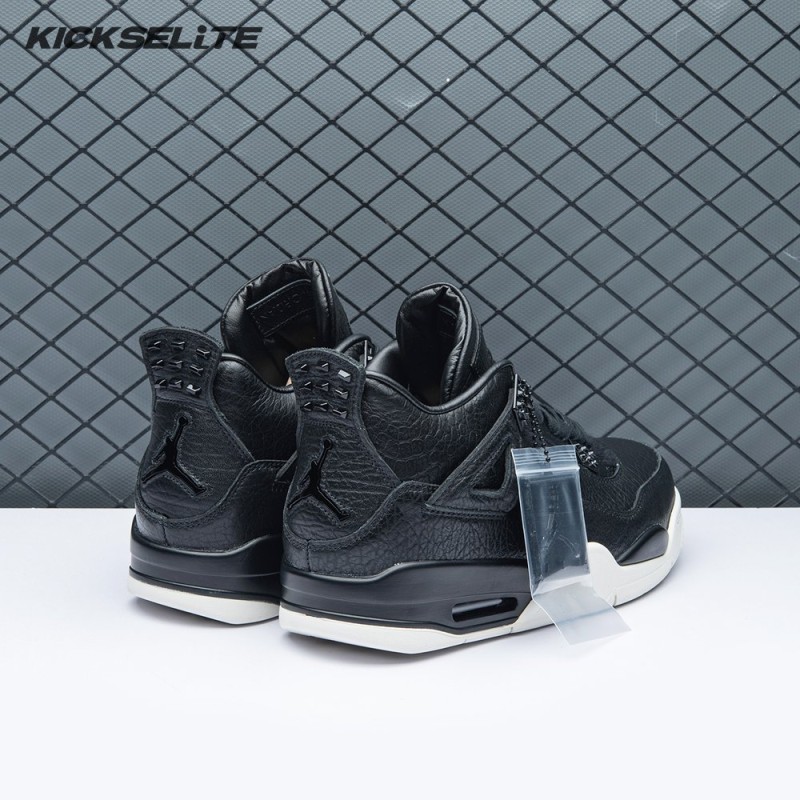 Jordan 4 Retro Pony Hair Black Men's
