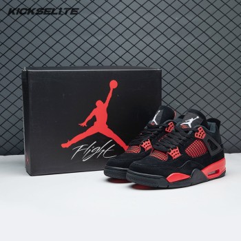 Jordan 4 Retro Red Thunder Unisex