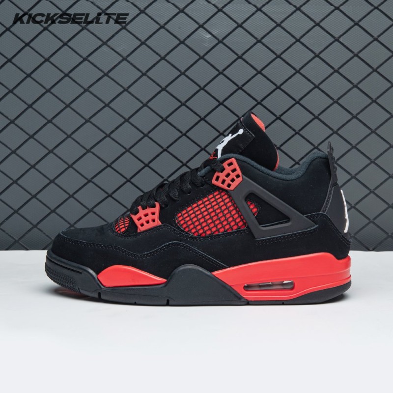 Jordan 4 Retro Red Thunder Unisex