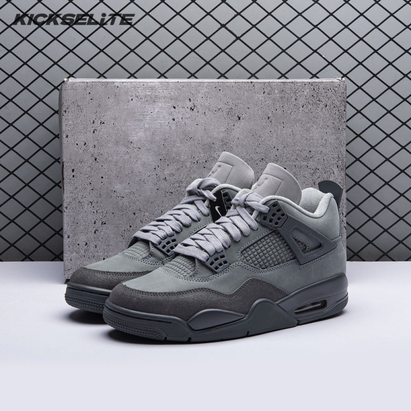 Jordan 4 Retro SE Paris Olympics Wet Cement FQ7928 001 Men's