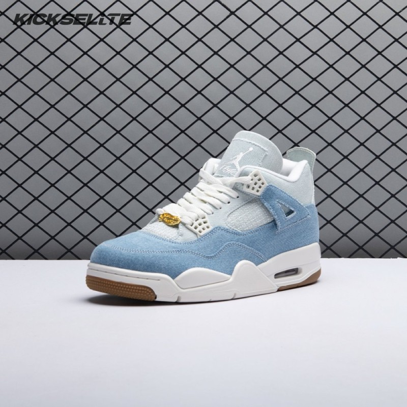 Jordan 4 Retro TEX Denim Worn Blue IB6716-100 Unisex