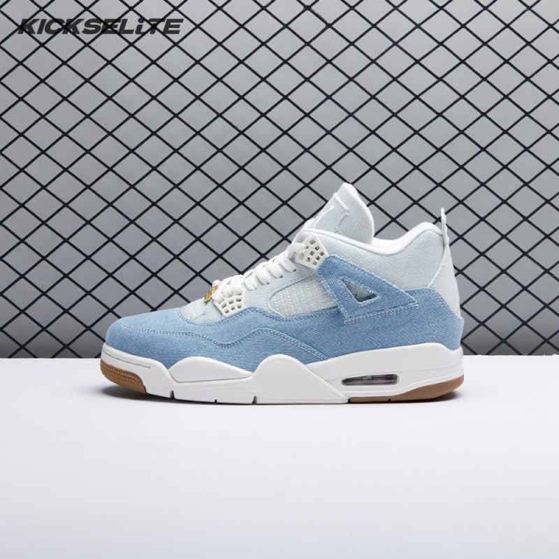 Jordan 4 Retro TEX Denim Worn Blue IB6716-100 Unisex