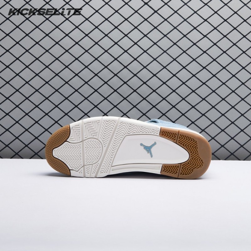 Jordan 4 Retro TEX Denim Worn Blue IB6716-100 Unisex