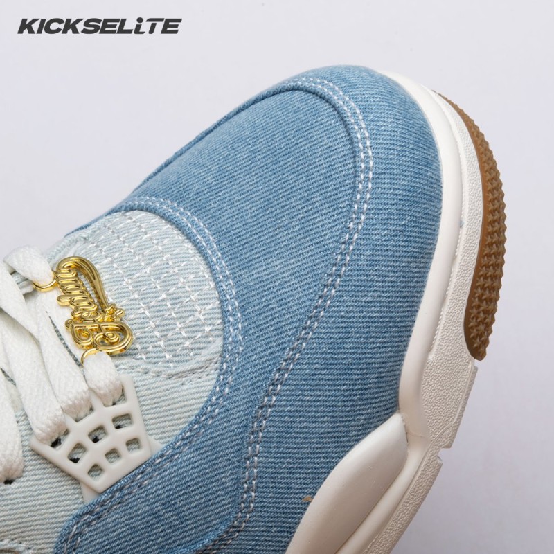 Jordan 4 Retro TEX Denim Worn Blue IB6716-100 Unisex