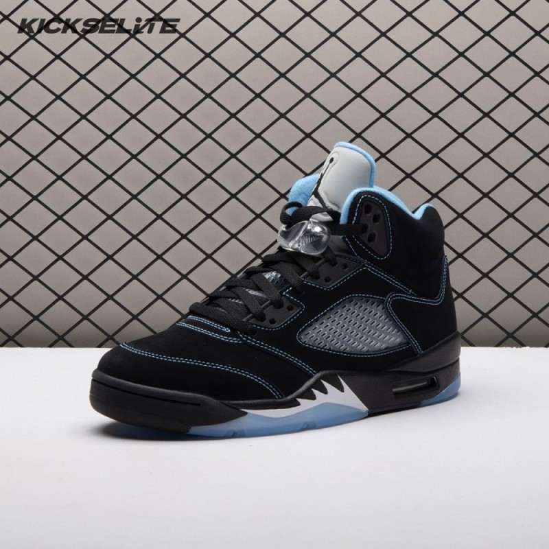 Jordan 5 Retro Black University Blue (2026) DD0587-008 Men's