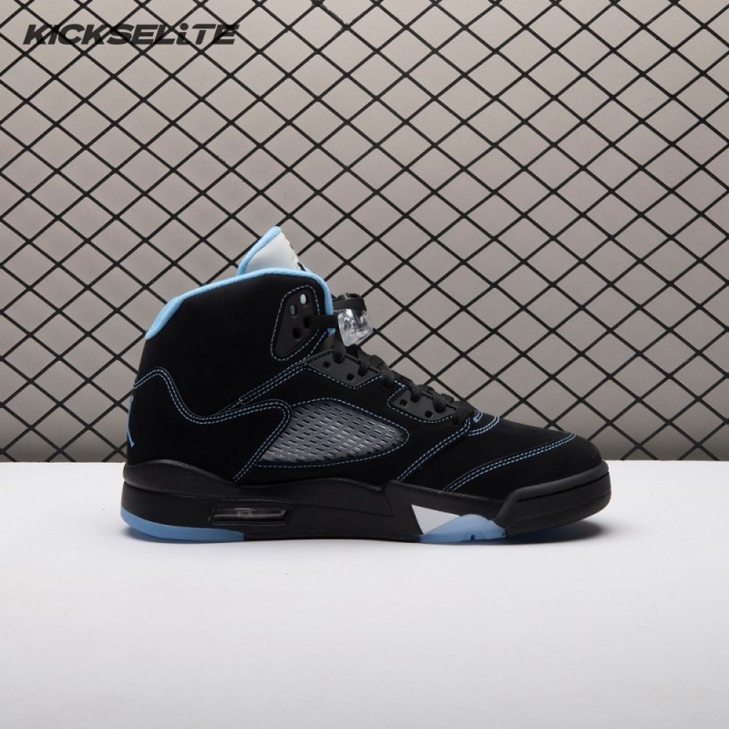 Jordan 5 Retro Black University Blue (2026) DD0587-008 Men's