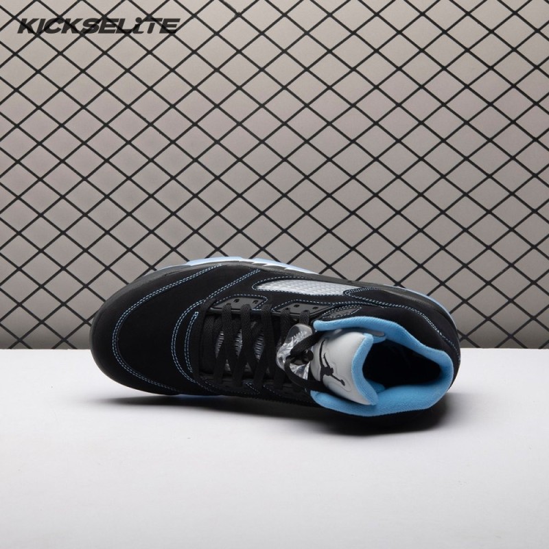 Jordan 5 Retro Black University Blue (2026) DD0587-008 Men's