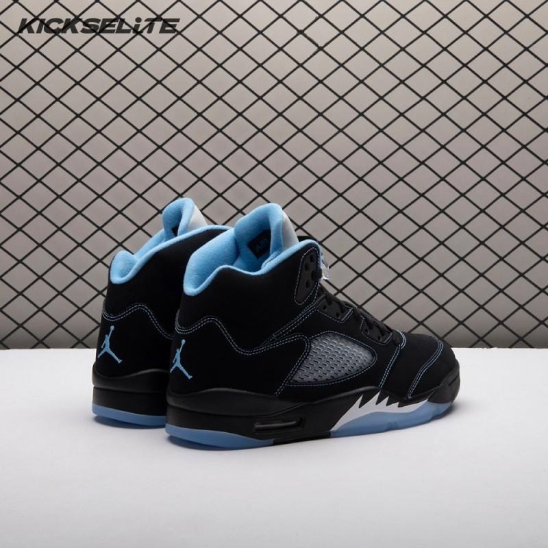 Jordan 5 Retro Black University Blue (2026) DD0587-008 Men's