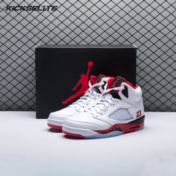 Jordan 5 Retro Fire Red Black Tongue (2025) HQ7978-101 Men's