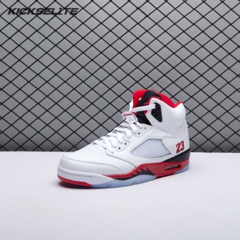 Jordan 5 Retro Fire Red Black Tongue (2025) HQ7978-101 Men's