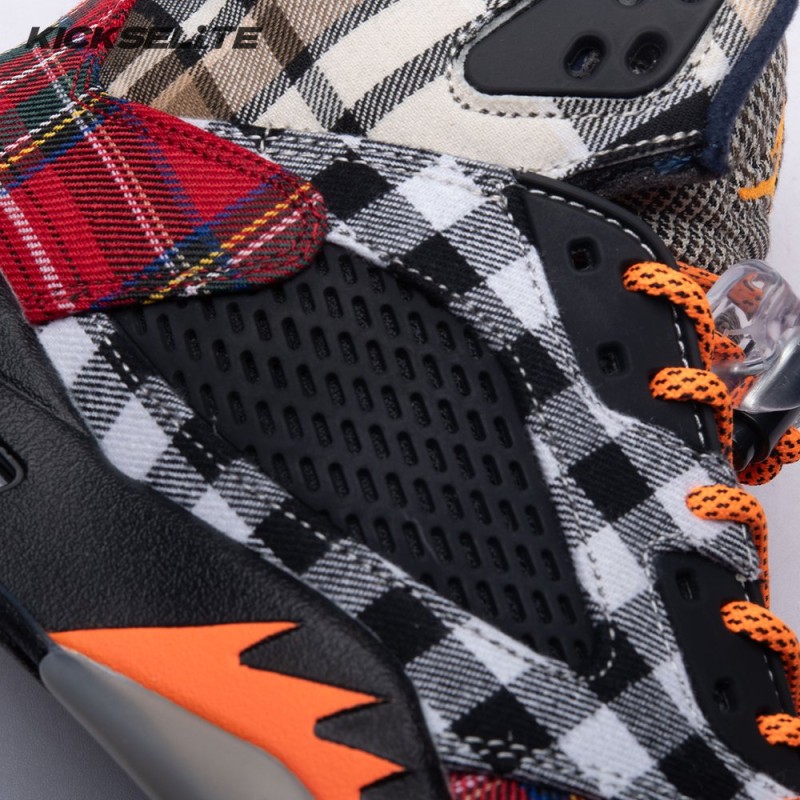 Jordan 5 Retro Plaid (GS) FD4814-008 Unisex