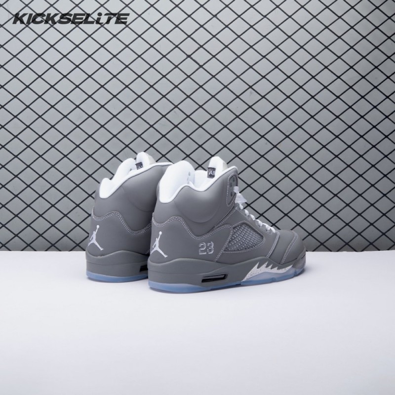 Jordan 5 Retro Wolf Grey 136027-005 Men's