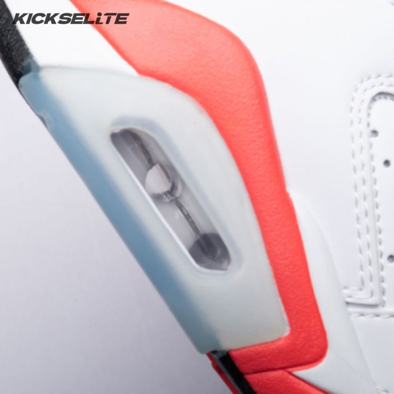 Jordan 6 Retro Infrared White 384664-123 Men's