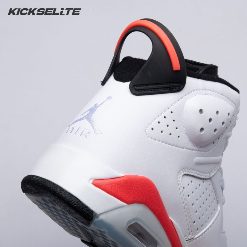 Jordan 6 Retro Infrared White 384664-123 Men's