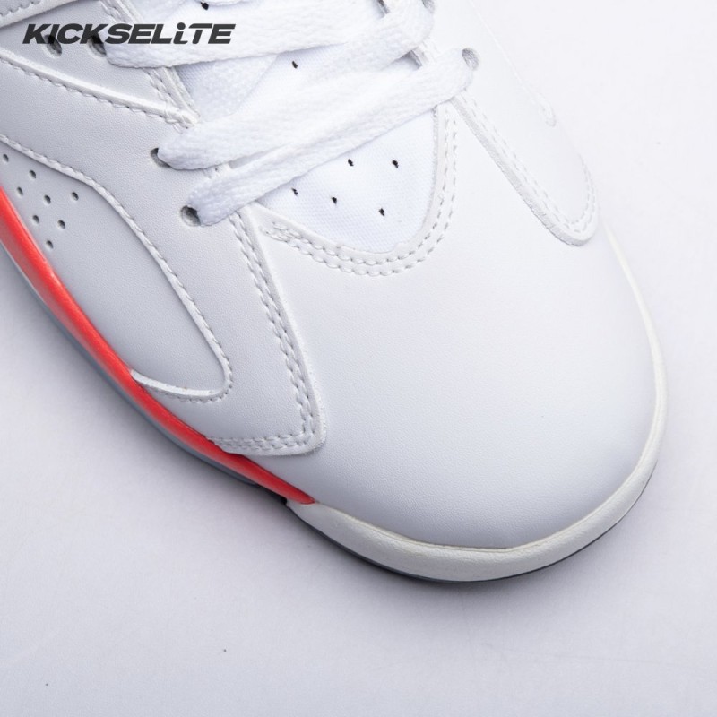 Jordan 6 Retro Infrared White 384664-123 Men's