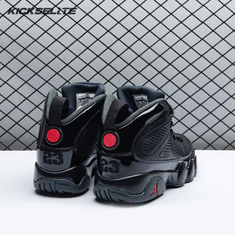 Jordan 9 Retro Bred Patent 302370-014 Men's