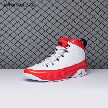 Jordan 9 Retro White Gym Red 302370-160 Men's
