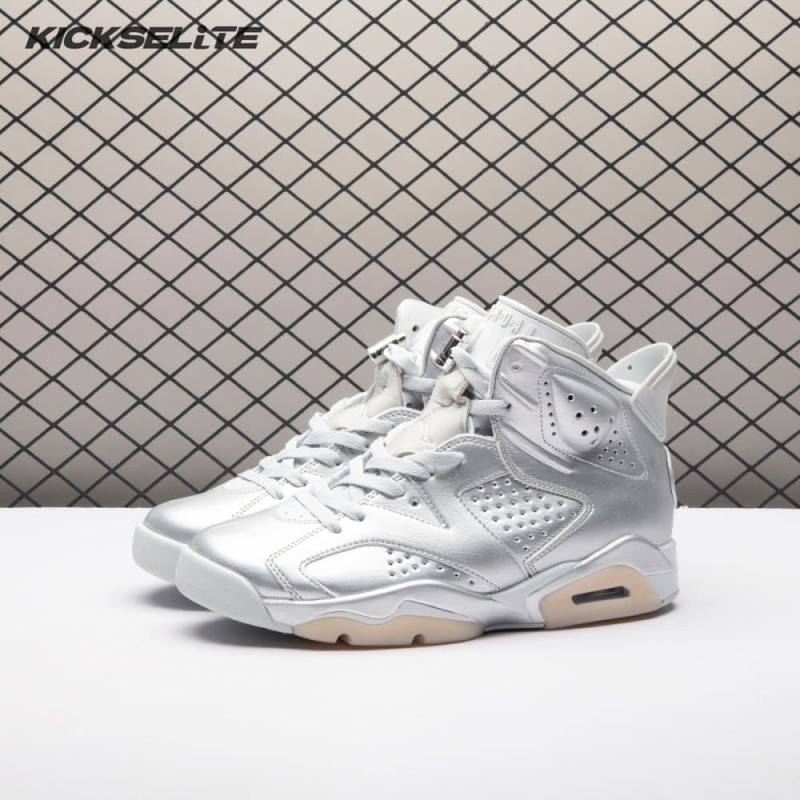 Jordan 6 Retro PSG Paris Saint-Germain Silver IQ5135-001 Men's