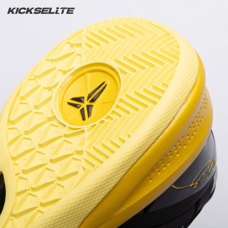 Nike Kobe 8 XDR Black Yellow 555286-077 Men's