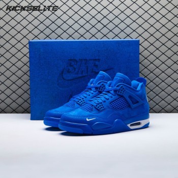 Jordan 4 x Nigel Sylvester Brick by Brick Blue Unisex