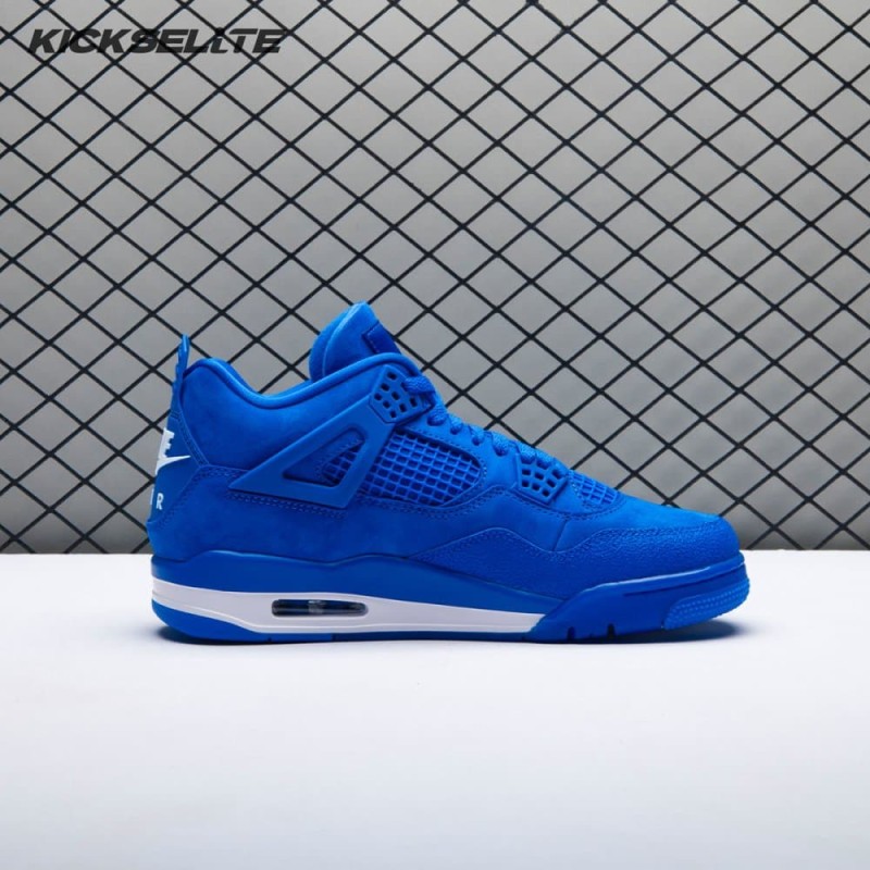 Jordan 4 x Nigel Sylvester Brick by Brick Blue Unisex