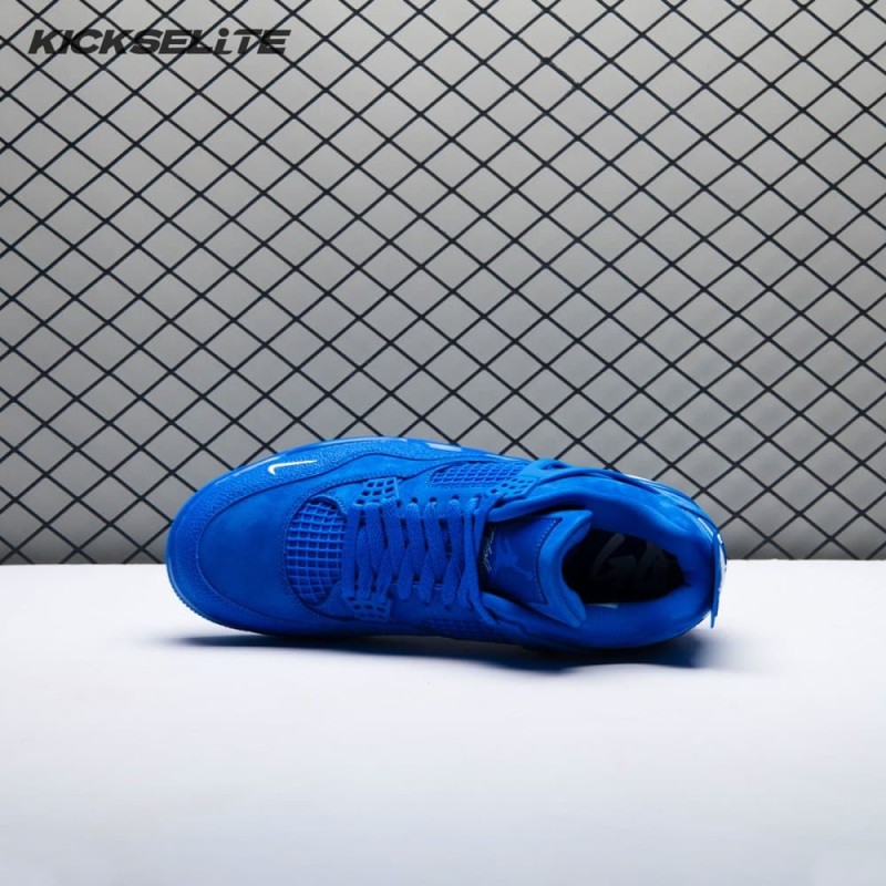 Jordan 4 x Nigel Sylvester Brick by Brick Blue Unisex