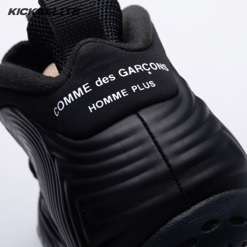 Nike Air Foamposite One Comme des Garcons Homme Plus Black DJ7952-001 Unisex