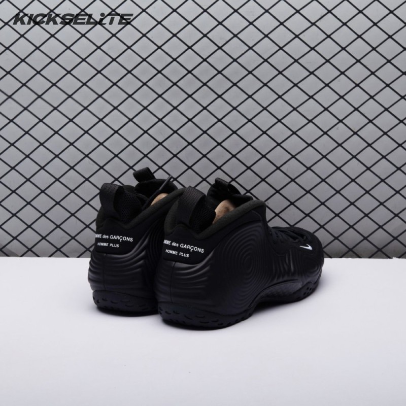 Nike Air Foamposite One Comme des Garcons Homme Plus Black DJ7952-001 Unisex