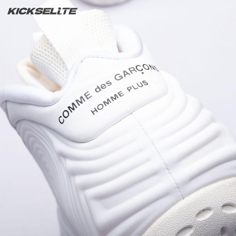 Nike Air Foamposite One Comme des Garcons Homme Plus White DJ7952-100 Unisex