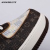 Nike Air Force 1 Low Monogram Brown Damier Azur Unisex