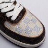Nike Air Force 1 Low Monogram Brown Damier Azur Unisex