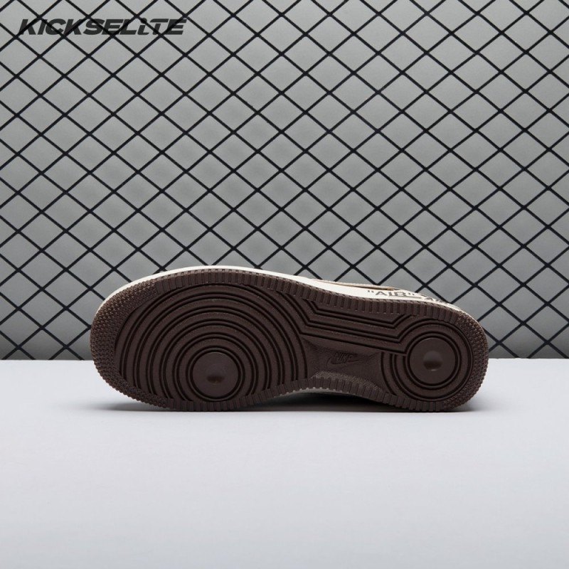 Nike Air Force 1 Low Monogram Brown Damier Azur Unisex