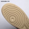 Off-White x Nike Air Force 1 07 Low Metal Gold OW Silver DX1419-900 Unisex