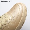 Off-White x Nike Air Force 1 07 Low Metal Gold OW Silver DX1419-900 Unisex