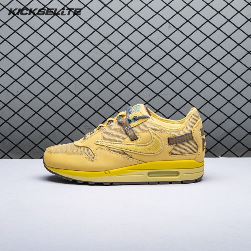Nike Air Max 1 Travis Scott Cactus Jack Saturn Gold DO9392-700 Unisex
