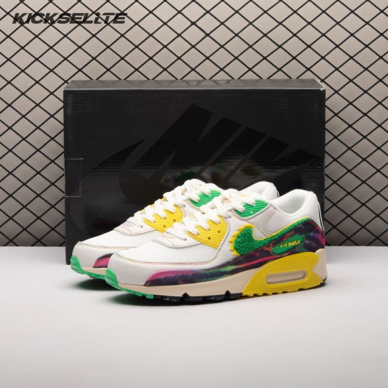 Nike Air Max 90 Grateful Dead University of Oregon Grateful Ducks IM2511-100 Men's