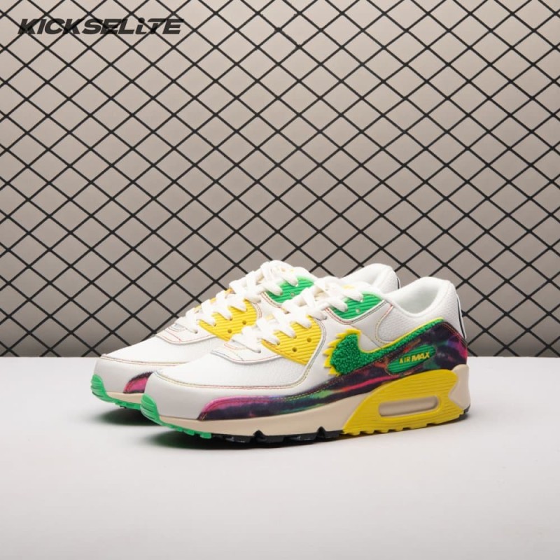 Nike Air Max 90 Grateful Dead University of Oregon Grateful Ducks IM2511-100 Men's