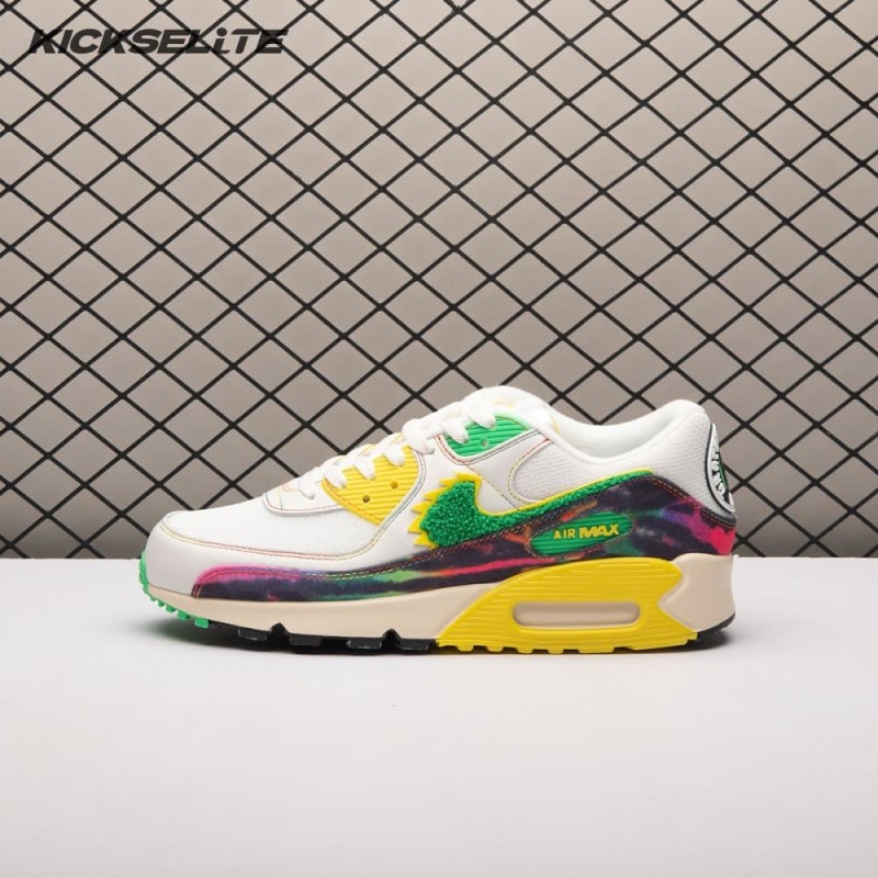 Nike Air Max 90 Grateful Dead University of Oregon Grateful Ducks IM2511-100 Men's