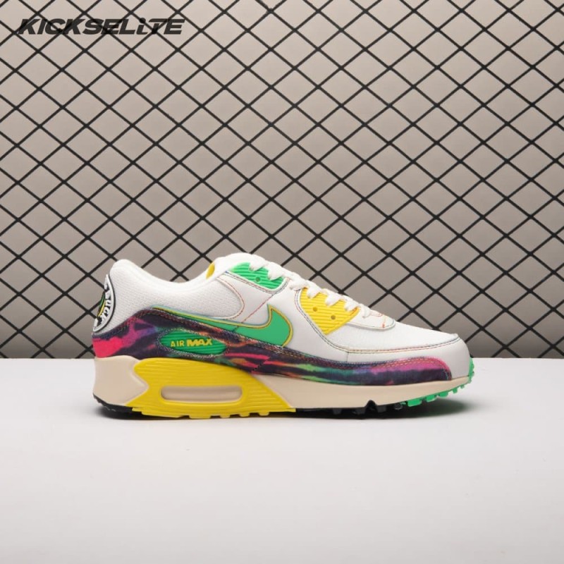 Nike Air Max 90 Grateful Dead University of Oregon Grateful Ducks IM2511-100 Men's