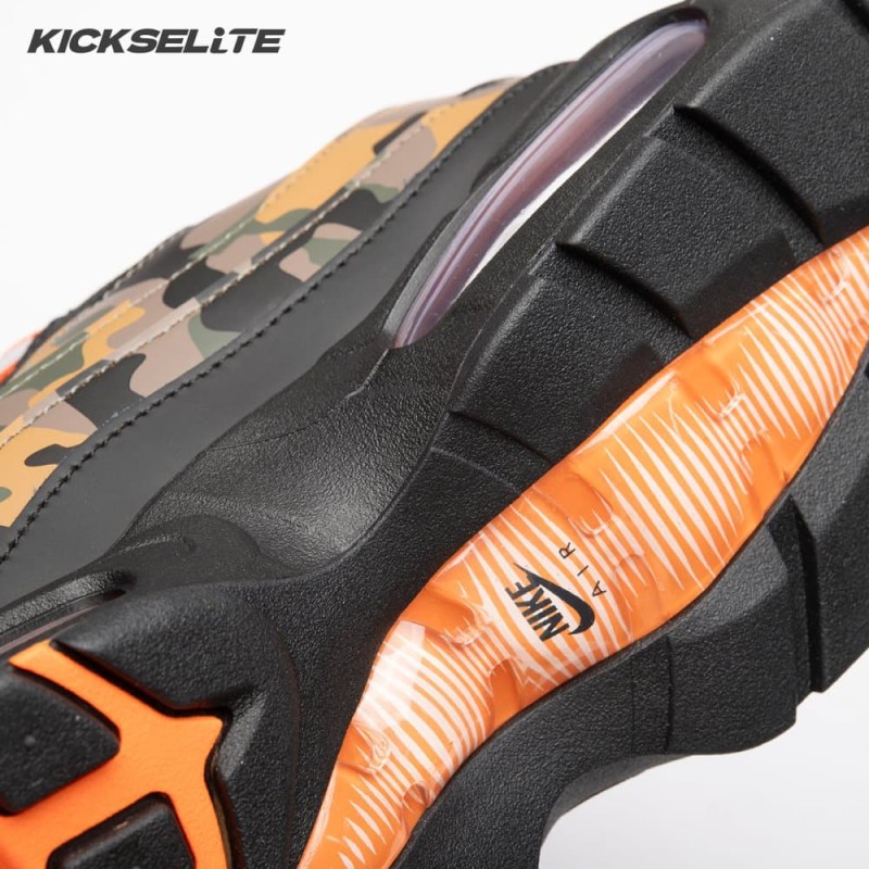 Nike Air Max 95 Safety Orange Camo HQ1973-001 Men's Nike Air Max 95 Safety Orange Camo HQ1973-001 Men's