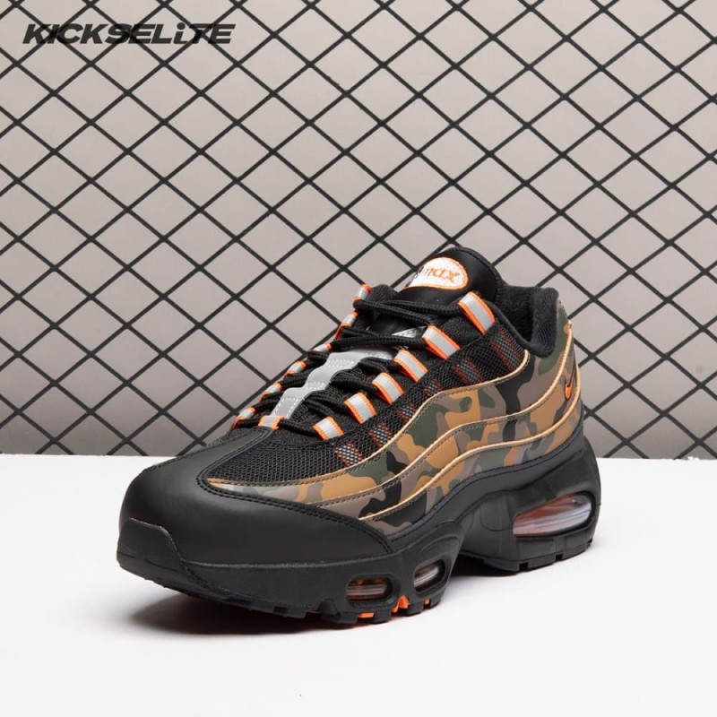 Nike Air Max 95 Safety Orange Camo HQ1973-001 Men's Nike Air Max 95 Safety Orange Camo HQ1973-001 Men's